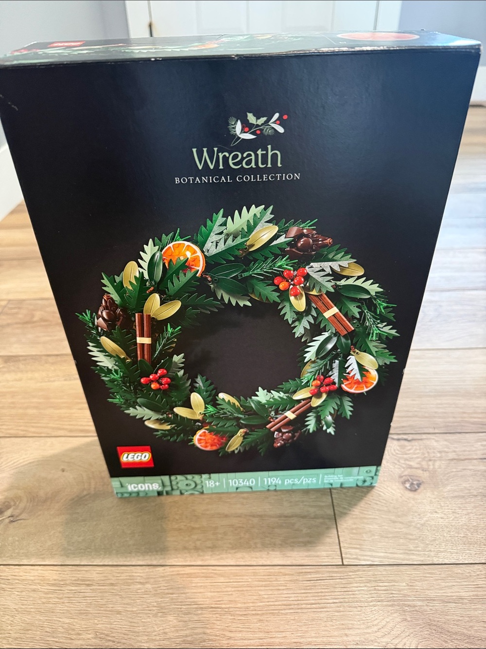 Lego Botanical Holiday Wreath